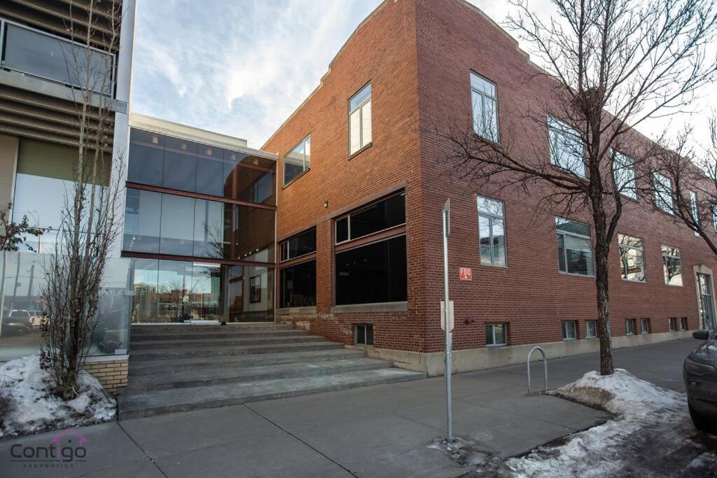 Historic Jd Loft, Near Ice District, Rogers Place, Ug Parking Edmonton Exterior photo